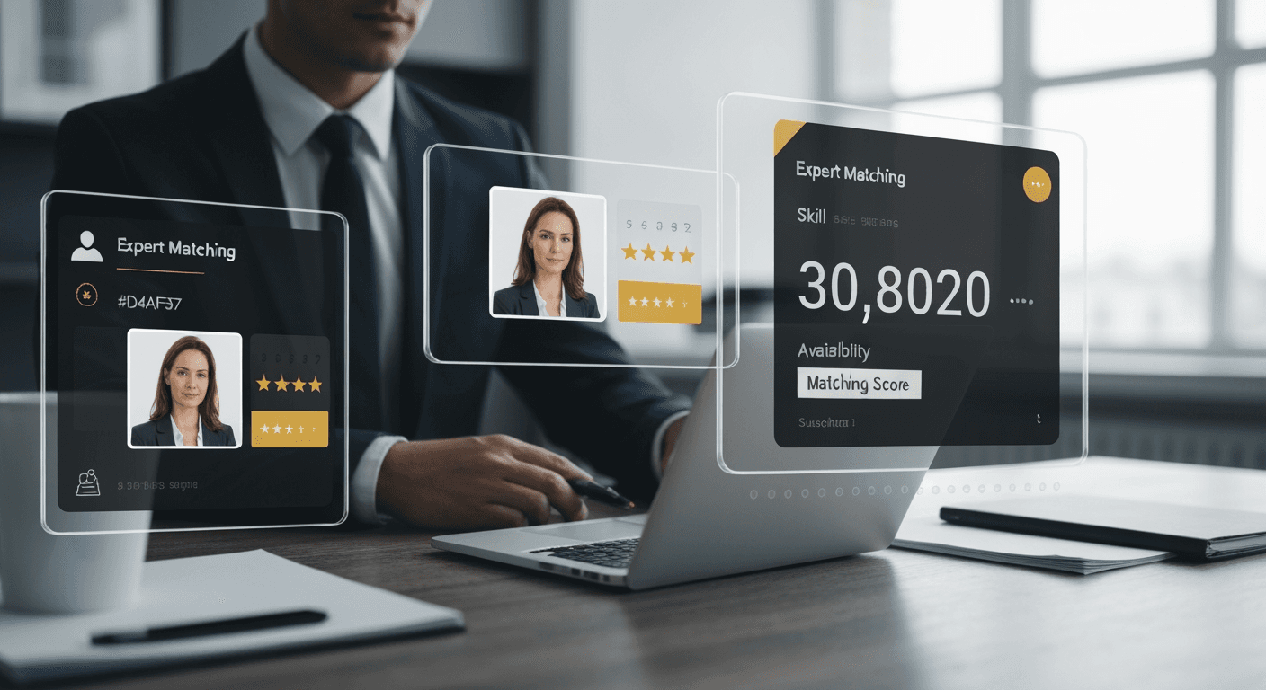 On-demand matched experts